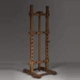 Antique oak wood easel, 1940's