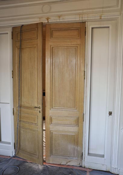 Antique paneled room-6