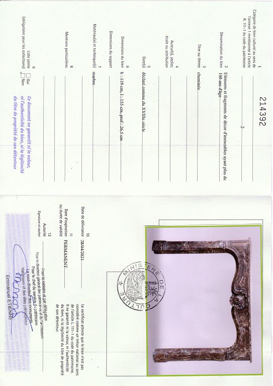 Export certificate