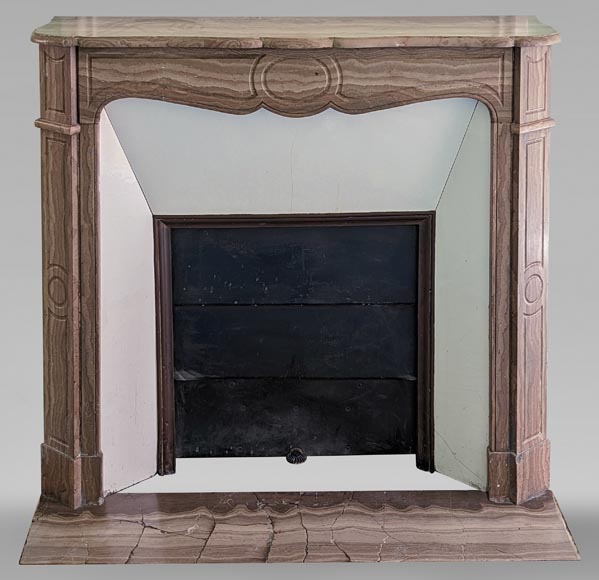 Lunel stone mantel model Pompadour-0