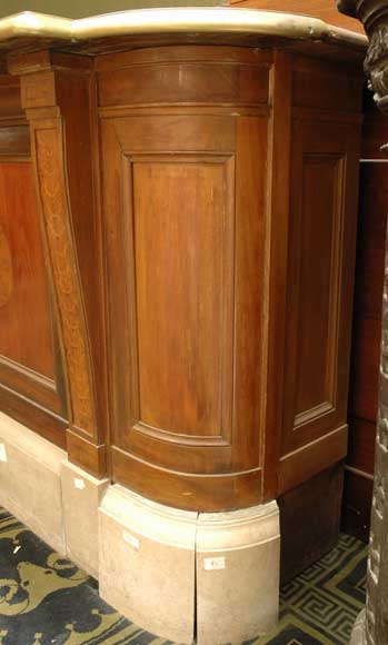 Antique bank counter.-2