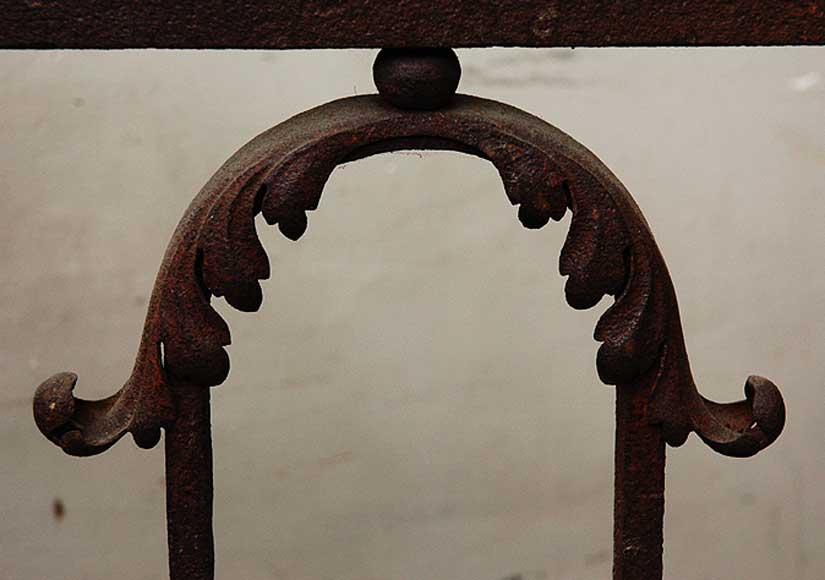 Wrought iron radiator screen-5