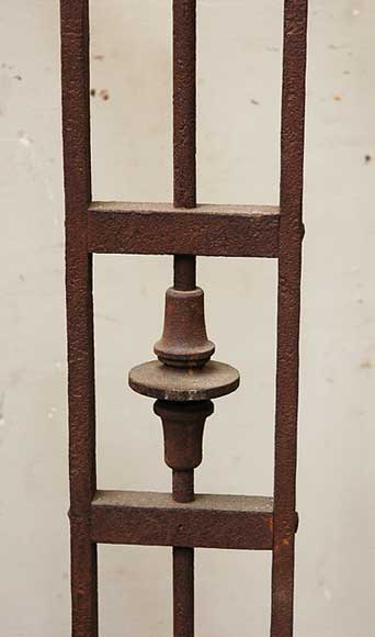 Wrought iron radiator screen-8