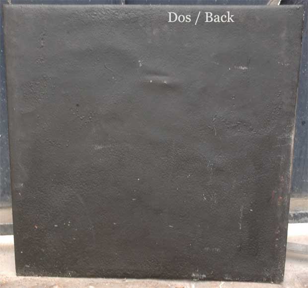 Cast iron fireback 